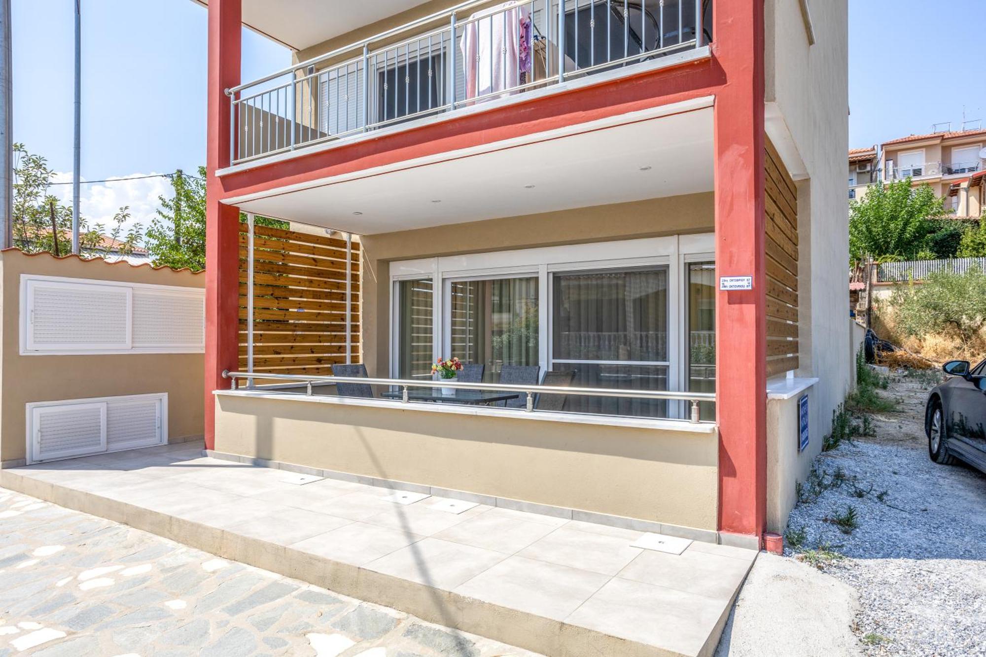 Natalia Peramos Apartment Nea Peramos  Ngoại thất bức ảnh