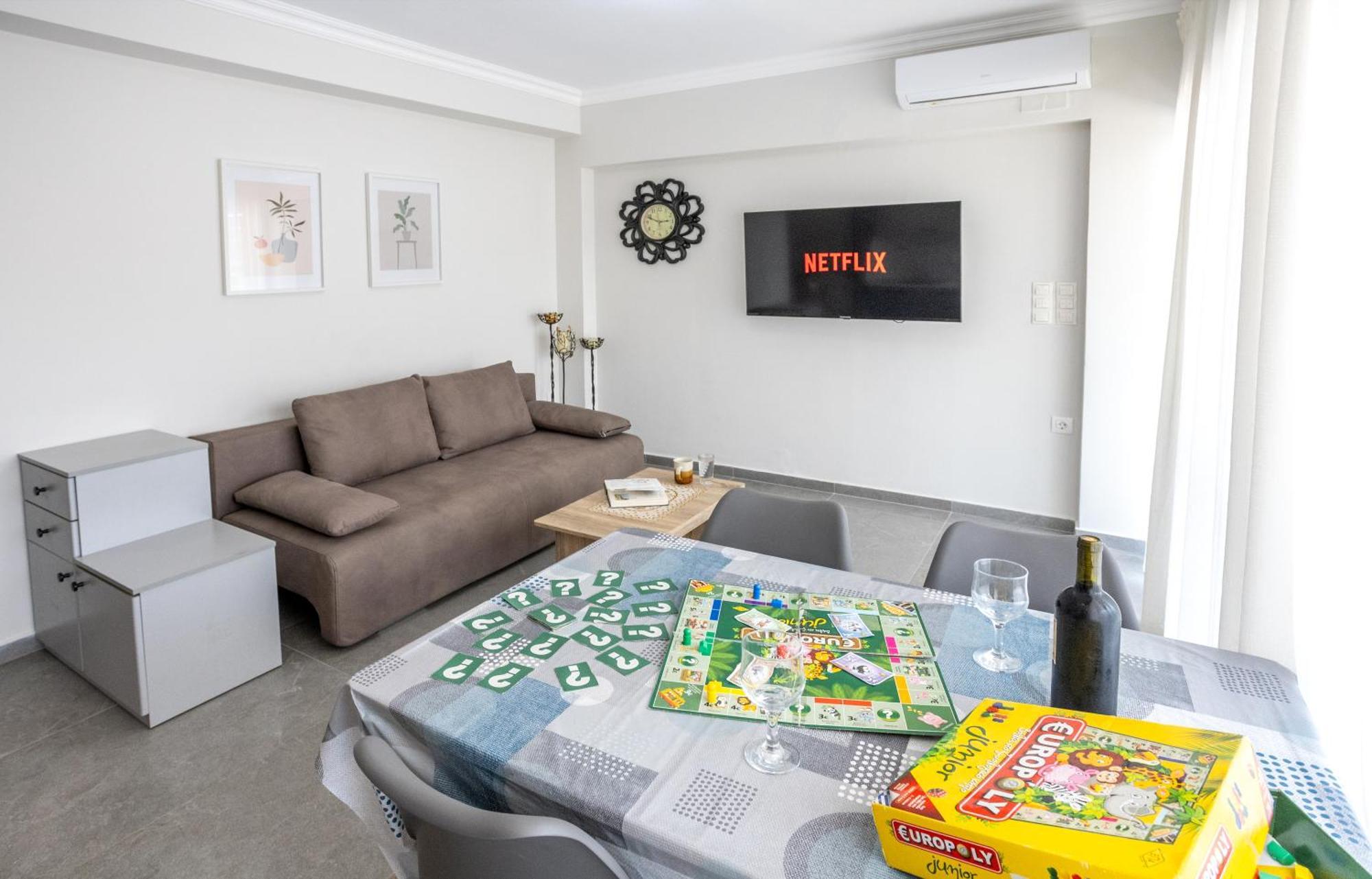 Natalia Peramos Apartment Nea Peramos  Ngoại thất bức ảnh