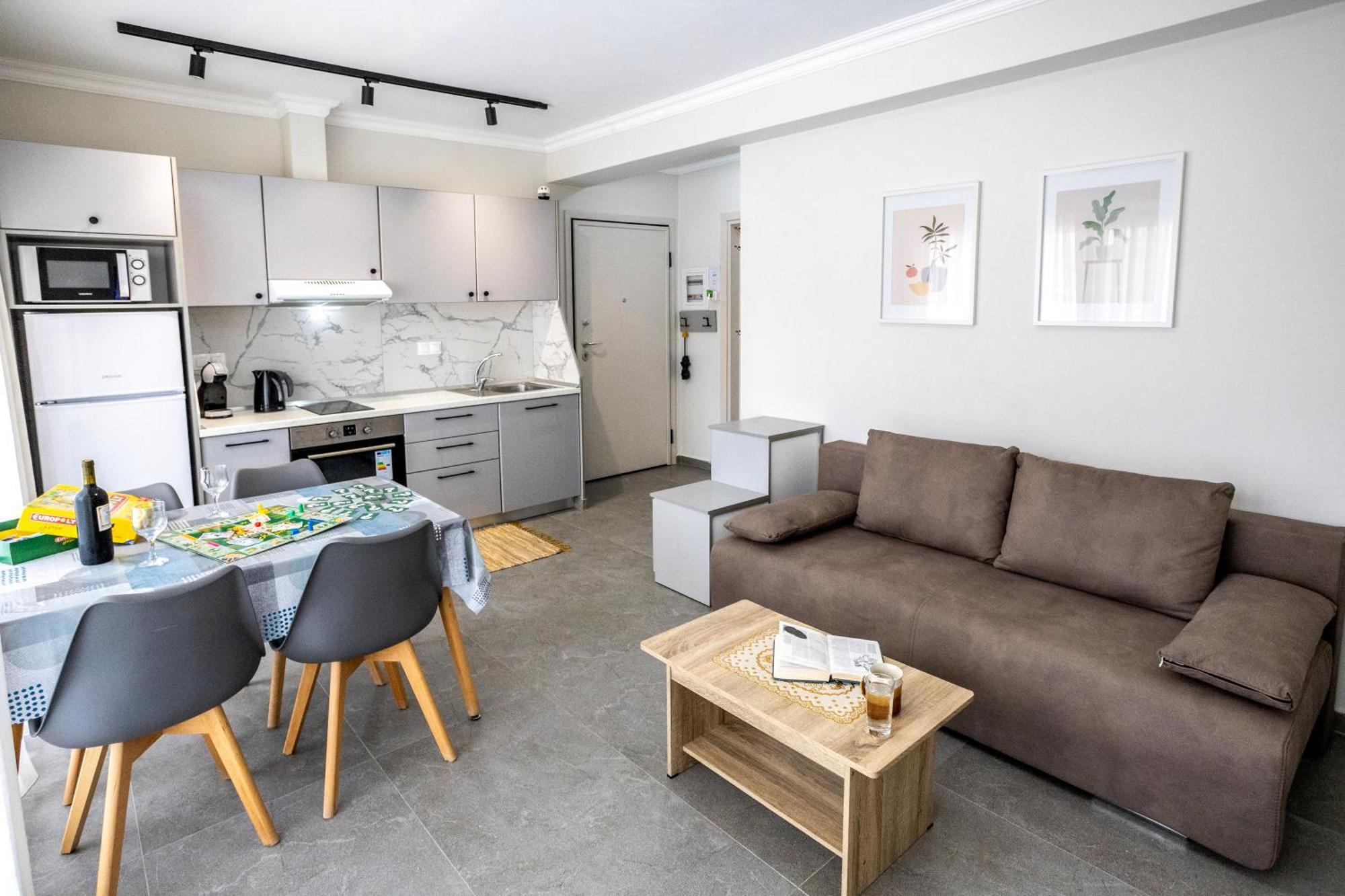 Natalia Peramos Apartment Nea Peramos  Ngoại thất bức ảnh